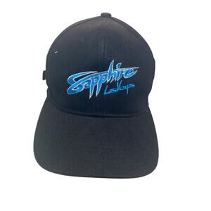 Sapphire Las Vegas Baseball Hat Adult One Size black gentleman strip club